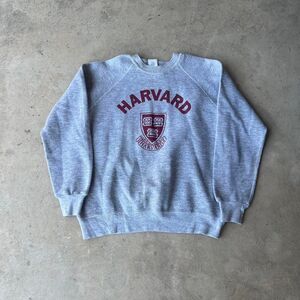 Harvard 90s Crew neck sweater Mens size L university frat vintage